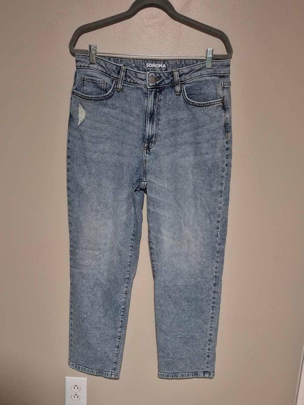 SONOMA High-Rise Light Wash Women's Jeans